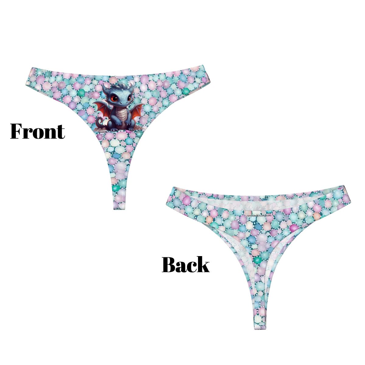 Women’s Polyester Thong, Panties, Underwear  - Baby Dragon