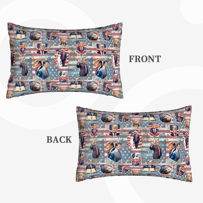 2 Sided Trump Plush Throw Pillow Covers - 20 MAGA Designs