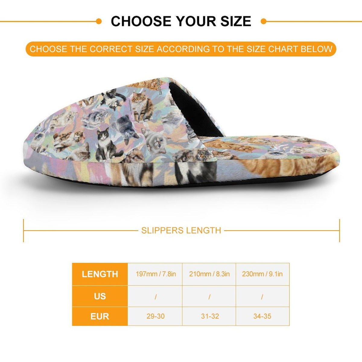 10 Animal Designs, Children's Cotton Flannel Slippers