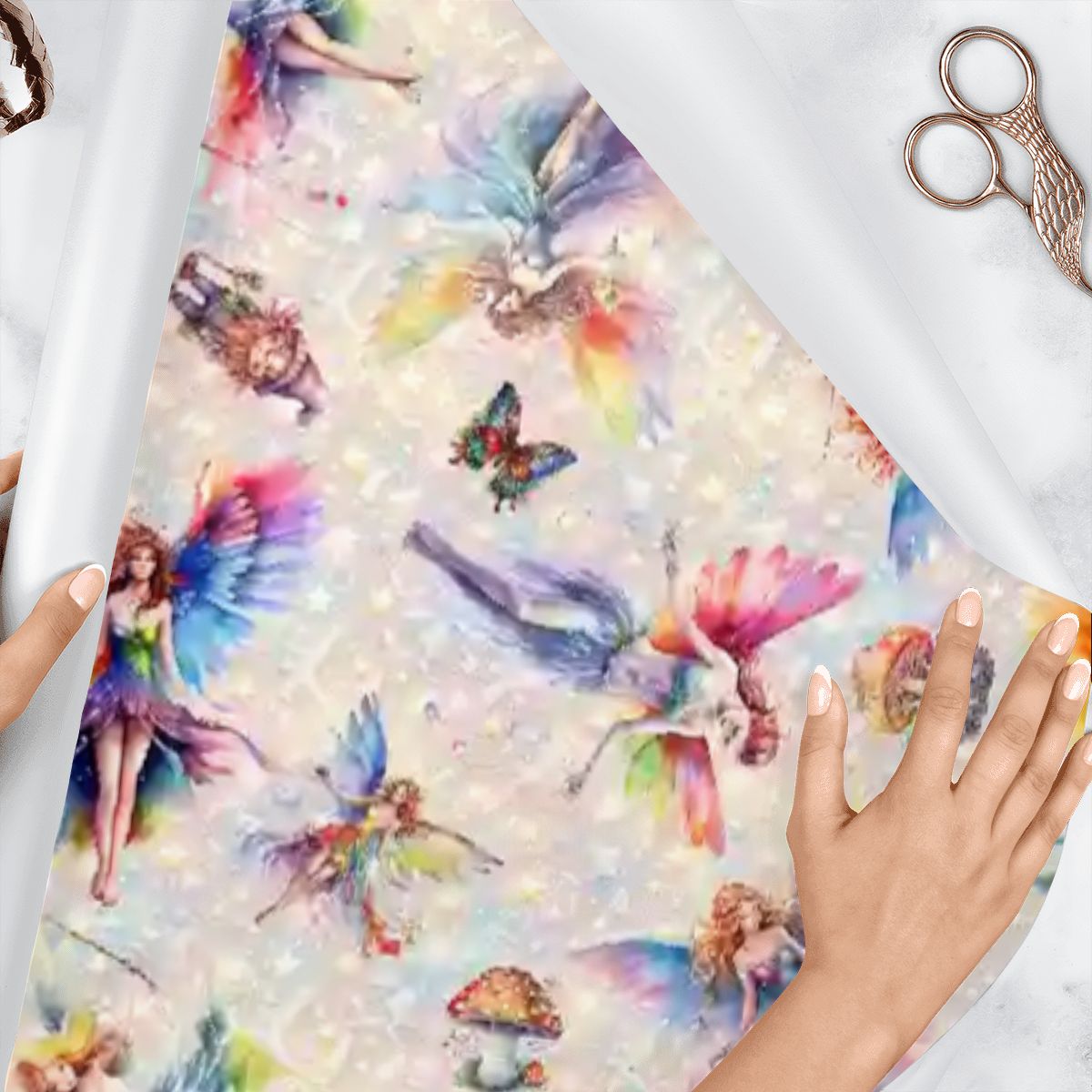 6 Fairy Designs, 3 Pack Gift Wrapping Paper Sheets