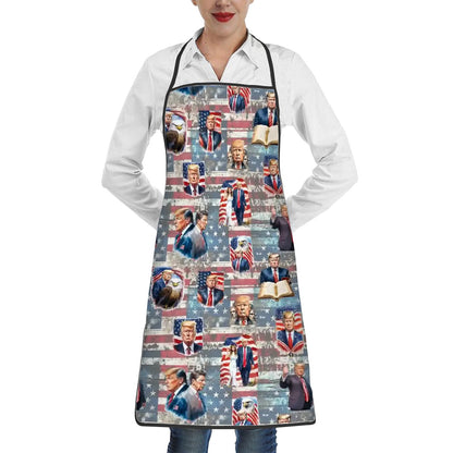 Donald Trump, MAGA 20 Designs- Waterproof Apron with Pockets