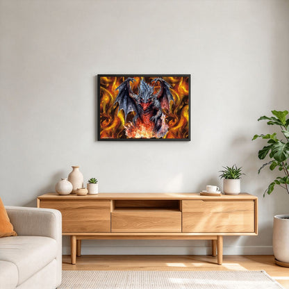 Dragon Fire 300pcs Horizontal Wooden Jigsaw Puzzles