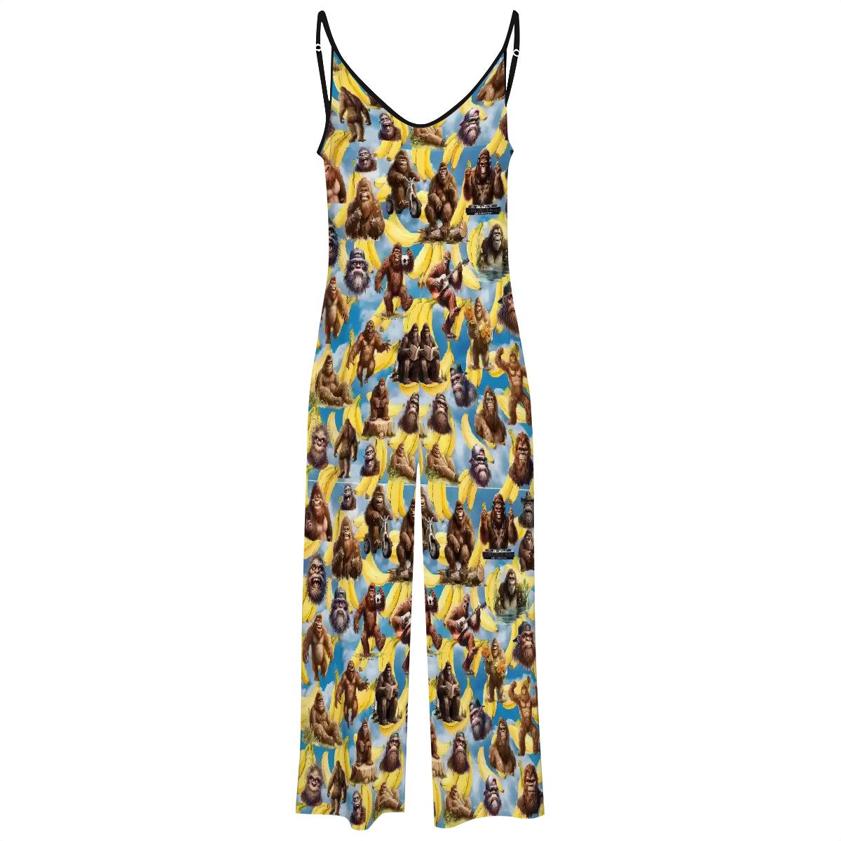 Sasquatch Themed Casual Jumpsuits for Women