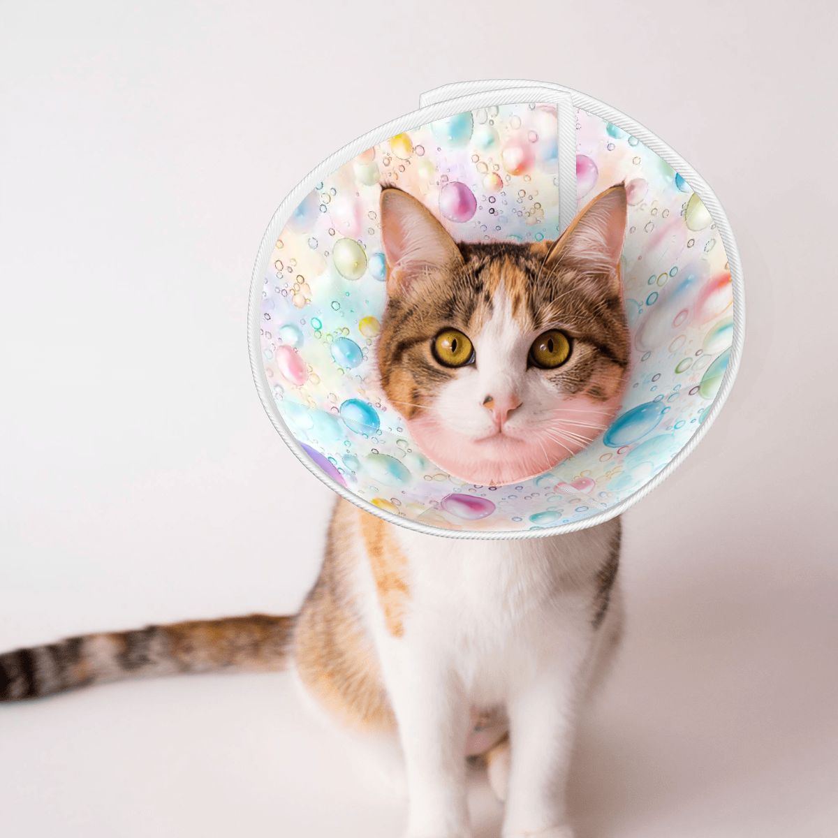 Bubble Design, Pet Elizabethan, Pet Medical Collar
