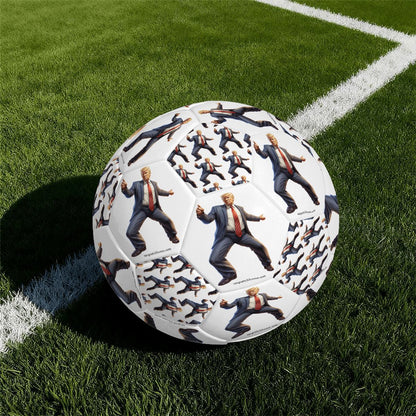 8.5 Inch Training Soccer Ball Donald Trump Dancing