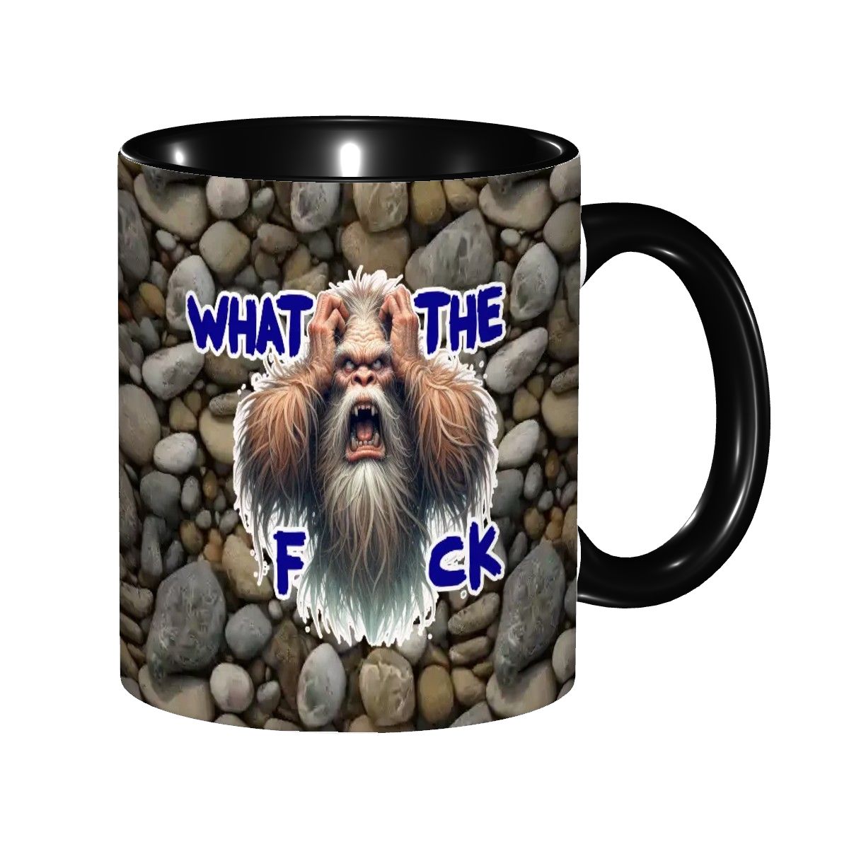 "WTF" Sarcastic Sasquatch Collection 11.2 Oz Ceramic Coffee Mug