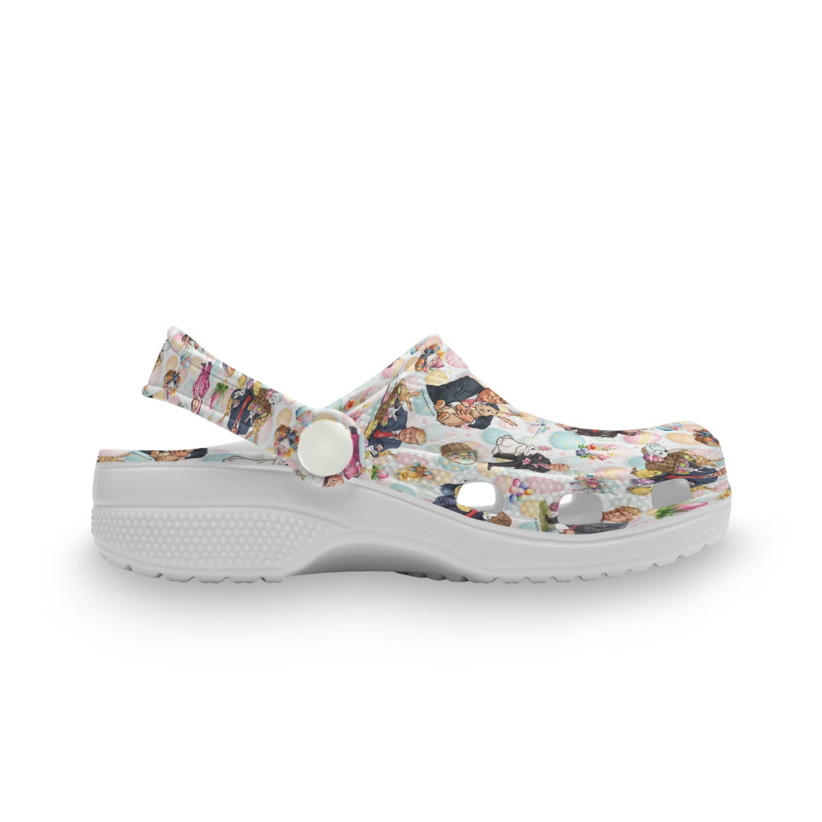 Donald Trump 2 - 10 Designs, Children’s Holed, Mule, Clogs, EVA, Gator Shoes