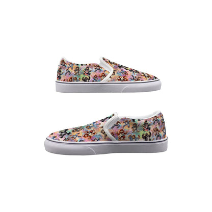 Sasquatch Bigfoot, Women's Slip On Sneakers