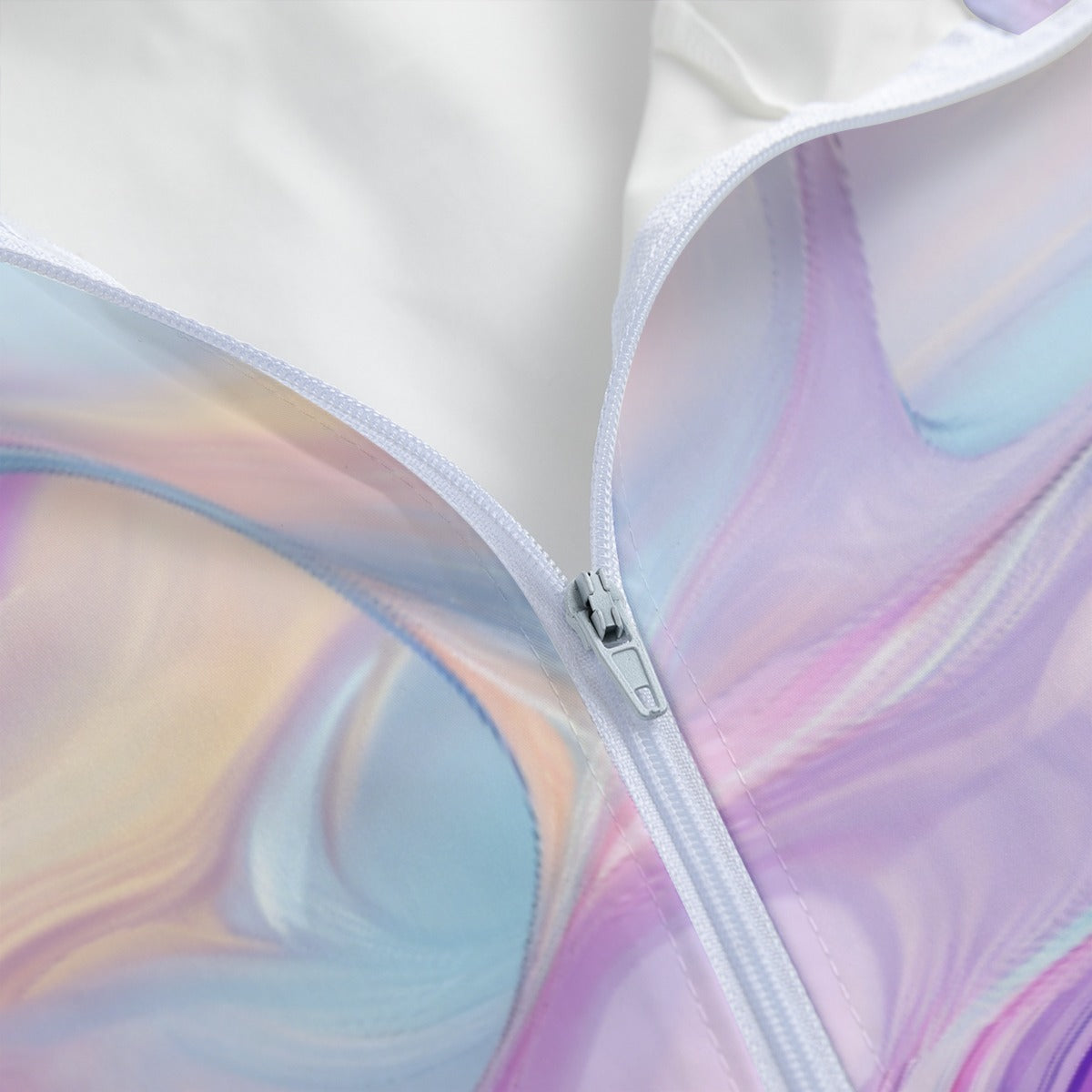 Fairy on Pastel, Adult Windbreaker Long Jacket