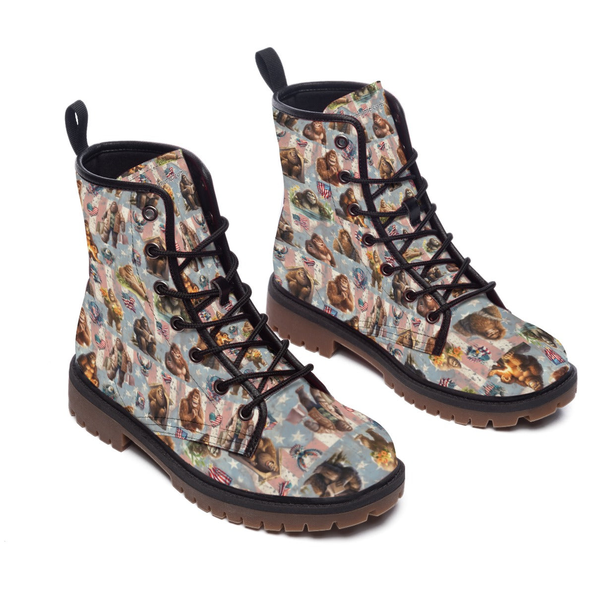 10 Bigfoot / Sasquatch Designs, Men’s Martin Short Boots