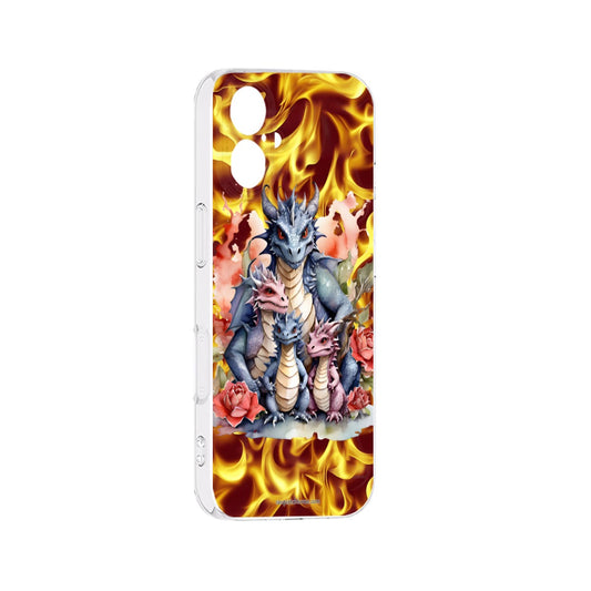 Dragons on Fire, IPhone 17 Series (4 models) TP Cell Mobile Phone Case