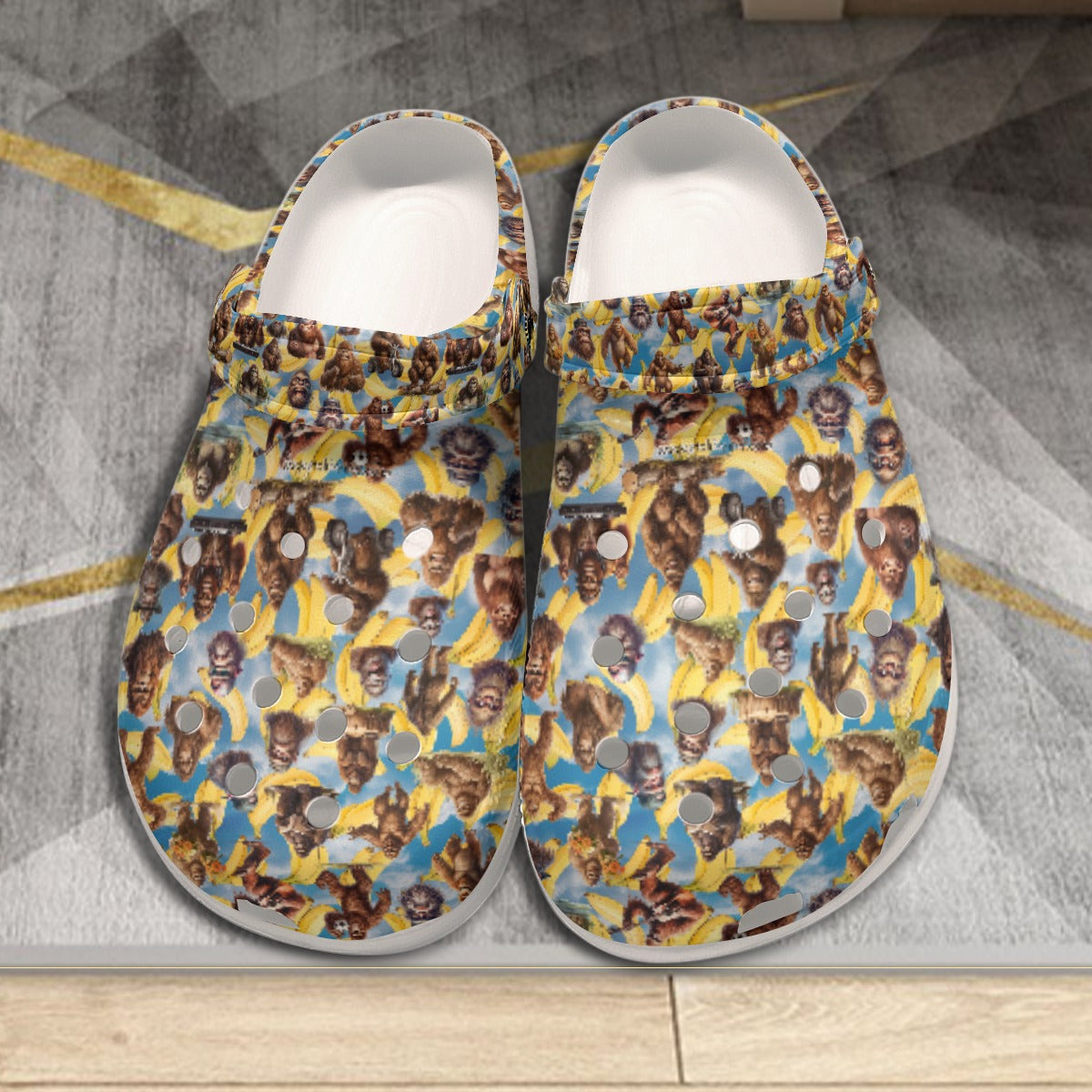 10 Bigfoot / Sasquatch Designs, Women's Classic Clogs
