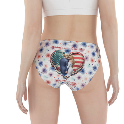 Donald & Melania Trump Women’s Poly Briefs Panties