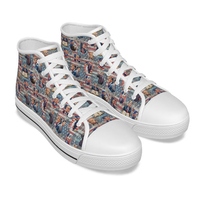 16 Donald Trump Designs, Kids Canvas Sneaker, Tennis Shoes