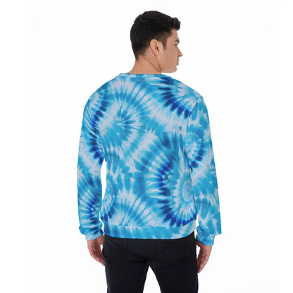 19 Tie Dye Designs, Men’s Polyester Thickened Sweater