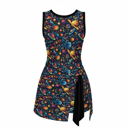 Girls Sports Romper 12 Outer Space Designs