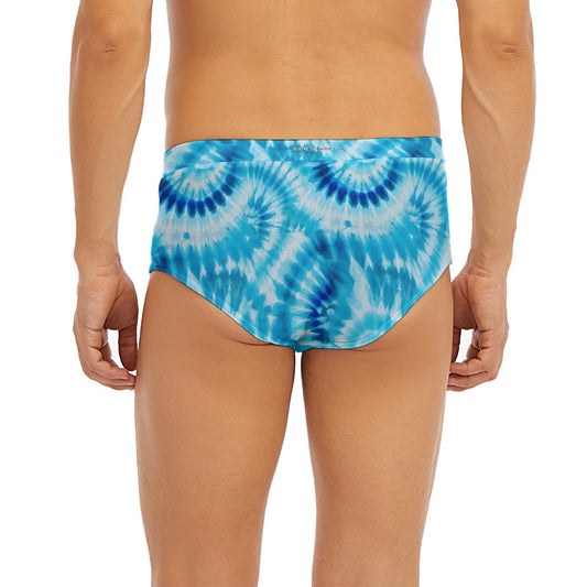 10 Tie Dye Designs, Men’s Polyester Triangle, Low Rise Underwear
