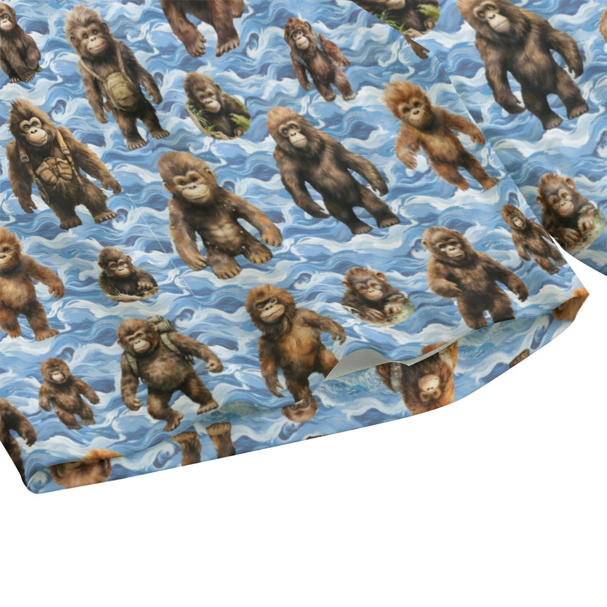 10 Bigfoot / Sasquatch Designs, Women’s 2 Piece Yoga Short Set