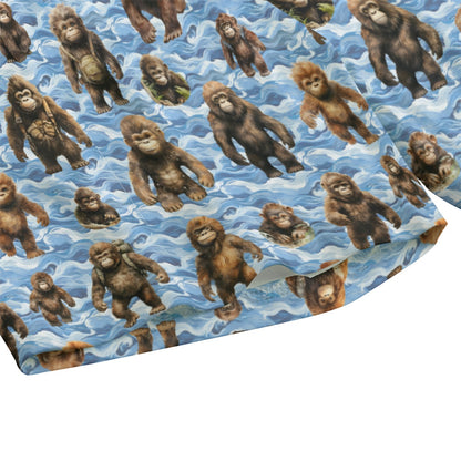10 Bigfoot / Sasquatch Designs, Women’s 2 Piece Yoga Short Set