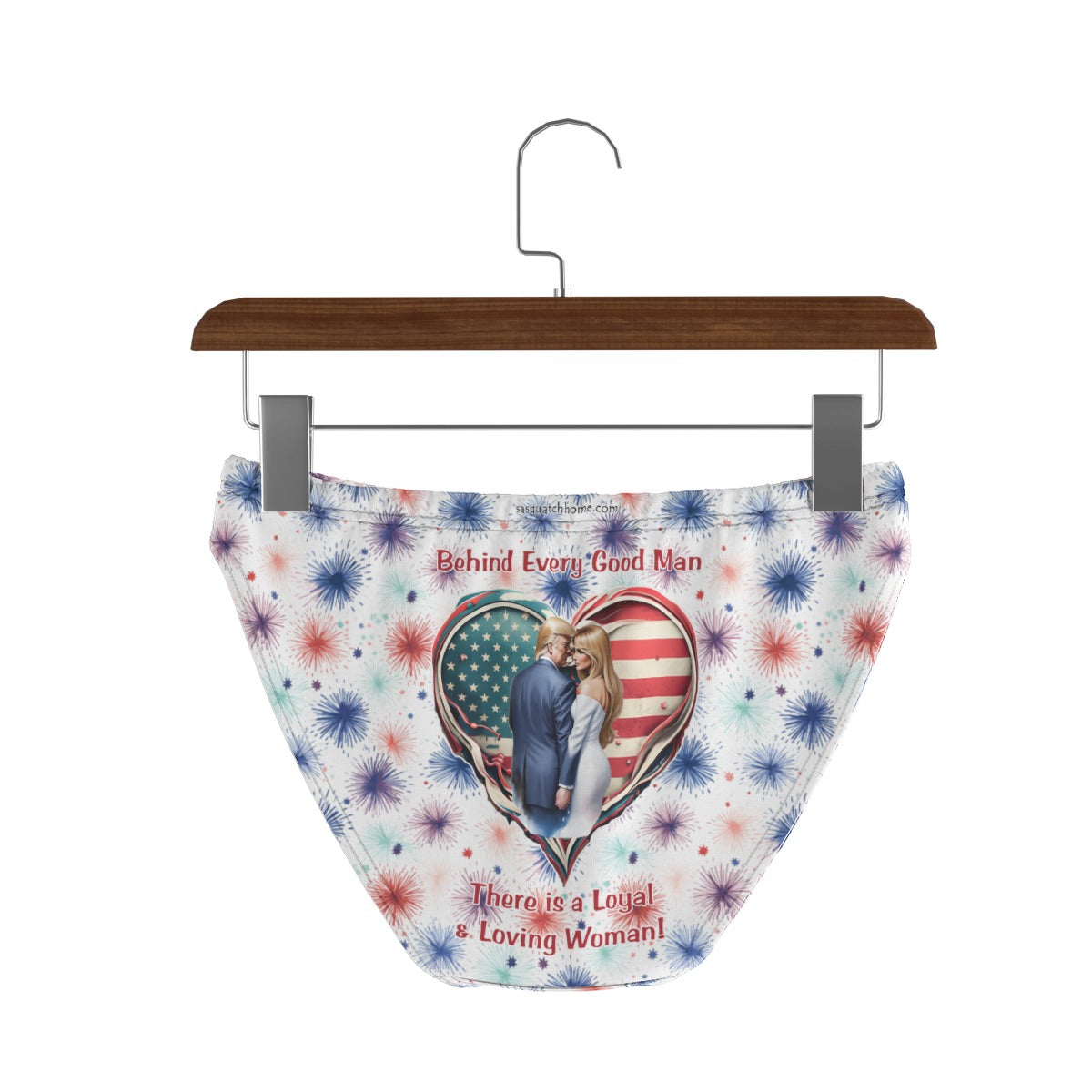 Donald & Melania Trump Women’s Poly Briefs Panties