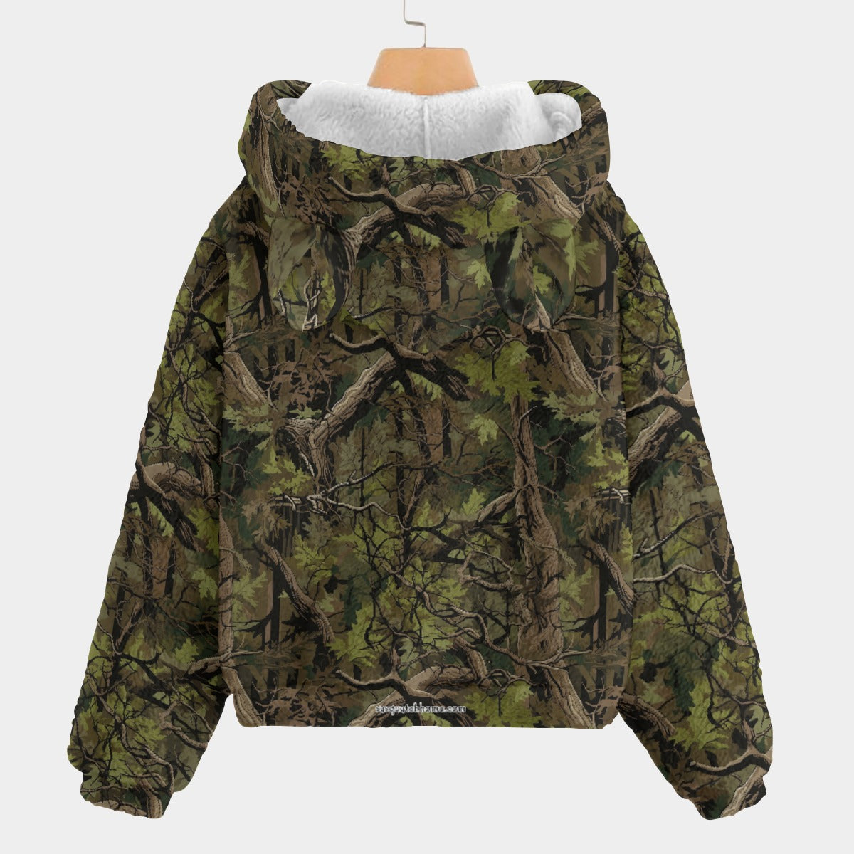 Bigfoot / Sasquatch Family, Kid’s Borg Fleece Sweatshirt With Ears