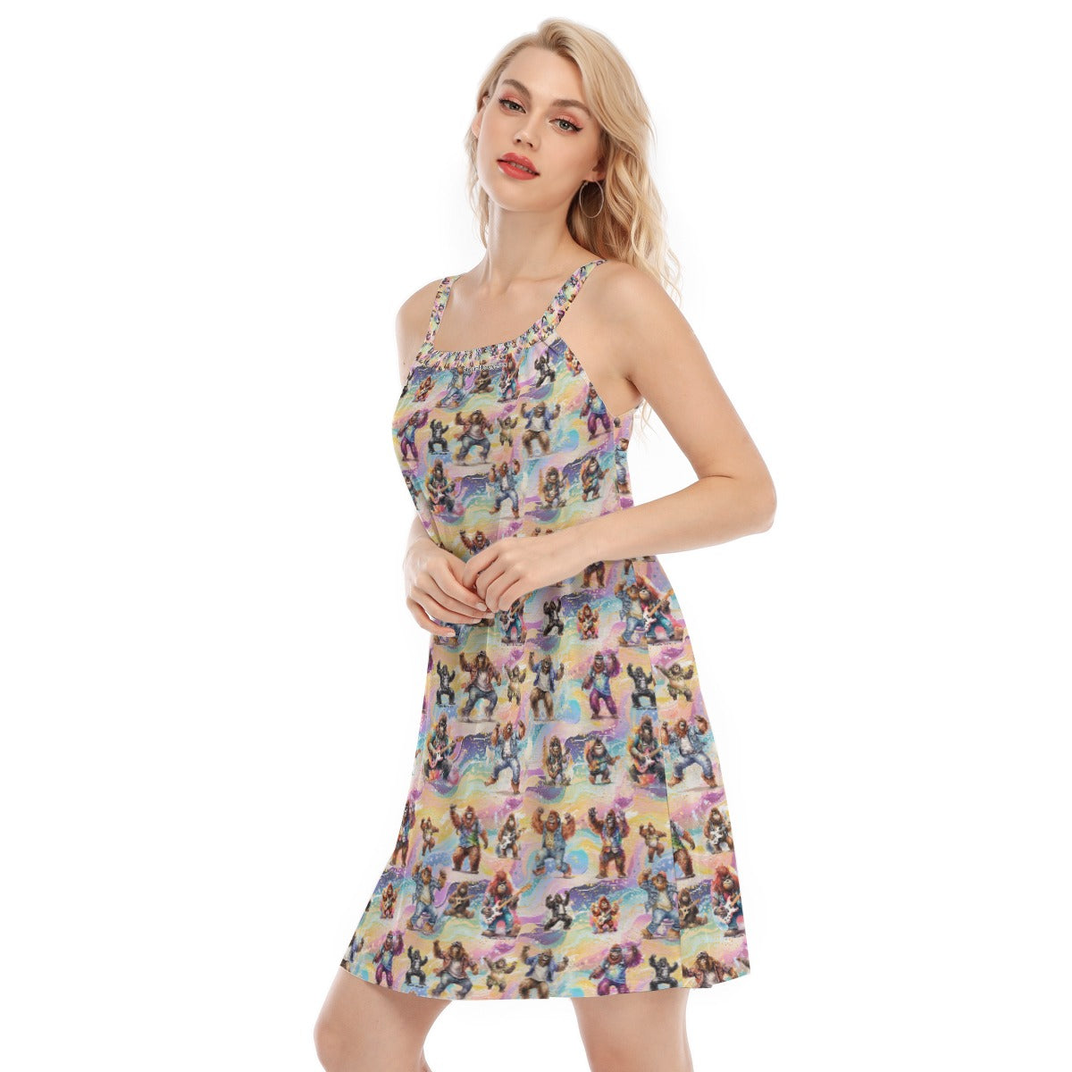 21 Bigfoot Designs, Women's Sleeveless Cami Dress