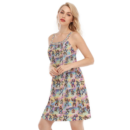 21 Bigfoot Designs, Women's Sleeveless Cami Dress
