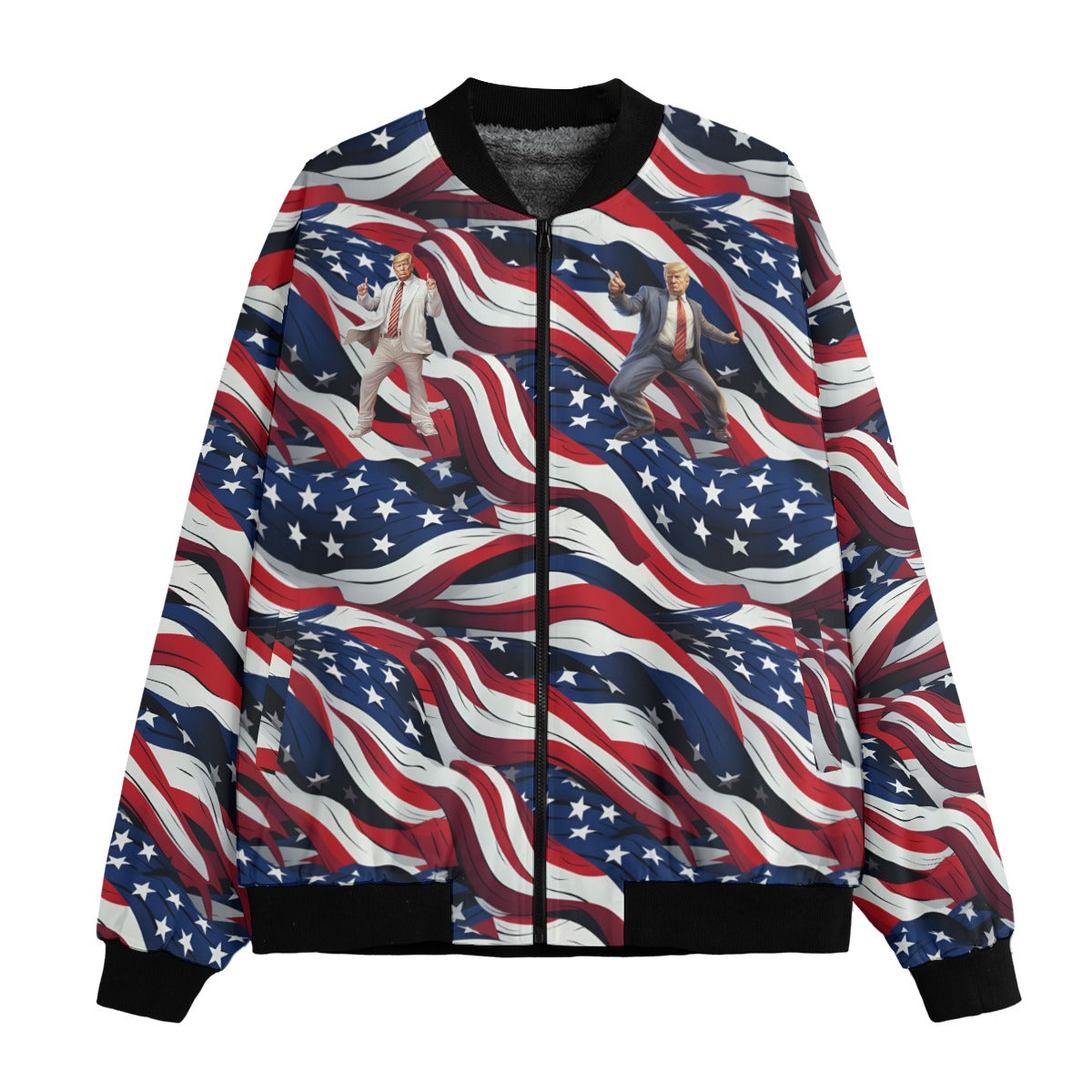 Donald Trump "I'm not insulting you.", Fleece Bomber Jacket