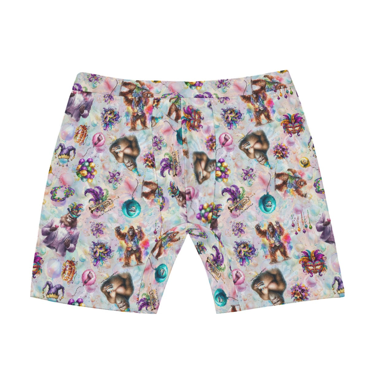 10 Bigfoot / Sasquatch, Men’s Long Boxer Briefs