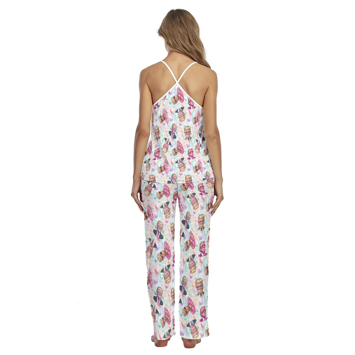 10 Donald Trump Designs, Women's Cami Pajamas Set