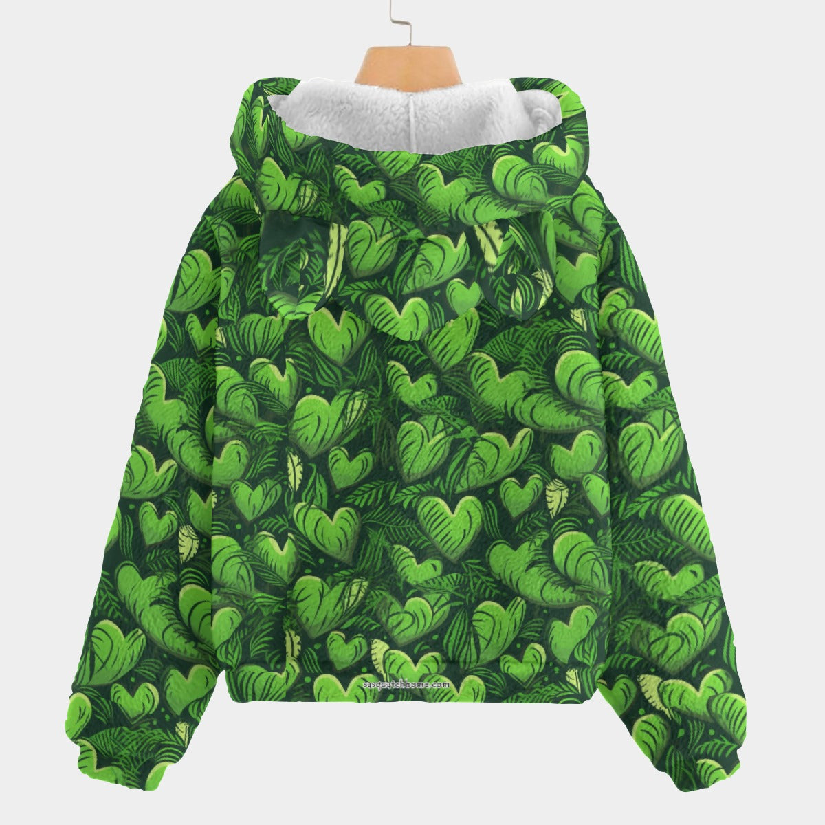 Bigfoot / Sasquatch, St Patrick, Kid’s Borg Fleece Sweatshirt With Ears