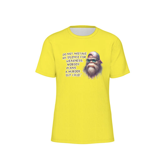 Bigfoot / Sasquatch "Do not mistake..", O Neck Cotton T Shirt