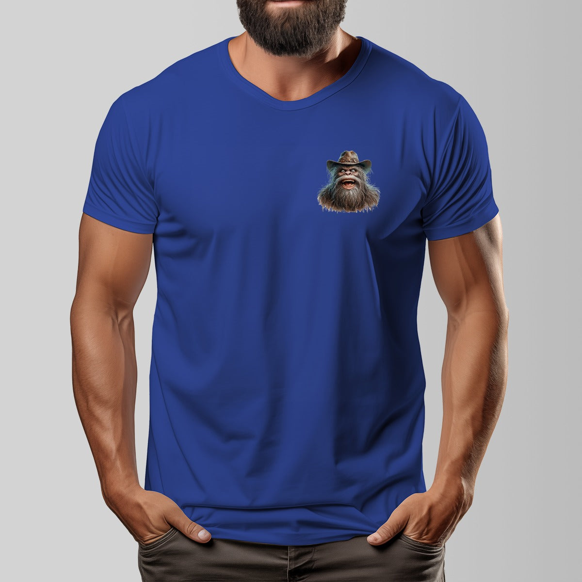 Bigfoot, Sasquatch "I'm Sorry I called You ignorant" Cotton Short Sleeve Double Sided T-shirt