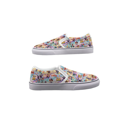 Awesome Designs, Men's Slip On Sneakers, dragons, zombies & More