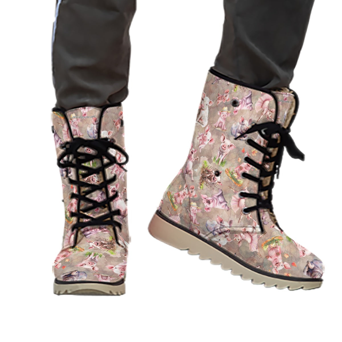 10 Animal Designs, Women’s Plush Velvet Lined Boots