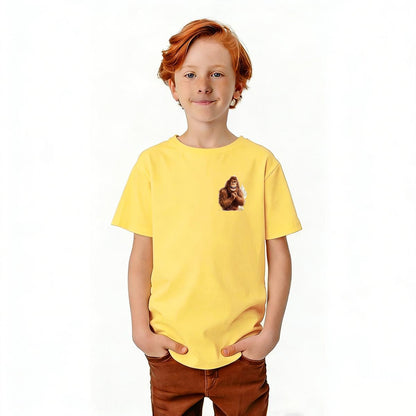 Bigfoot Sasquatch Designs, Kid’s Double Sided Gildan 5000B T Shirt