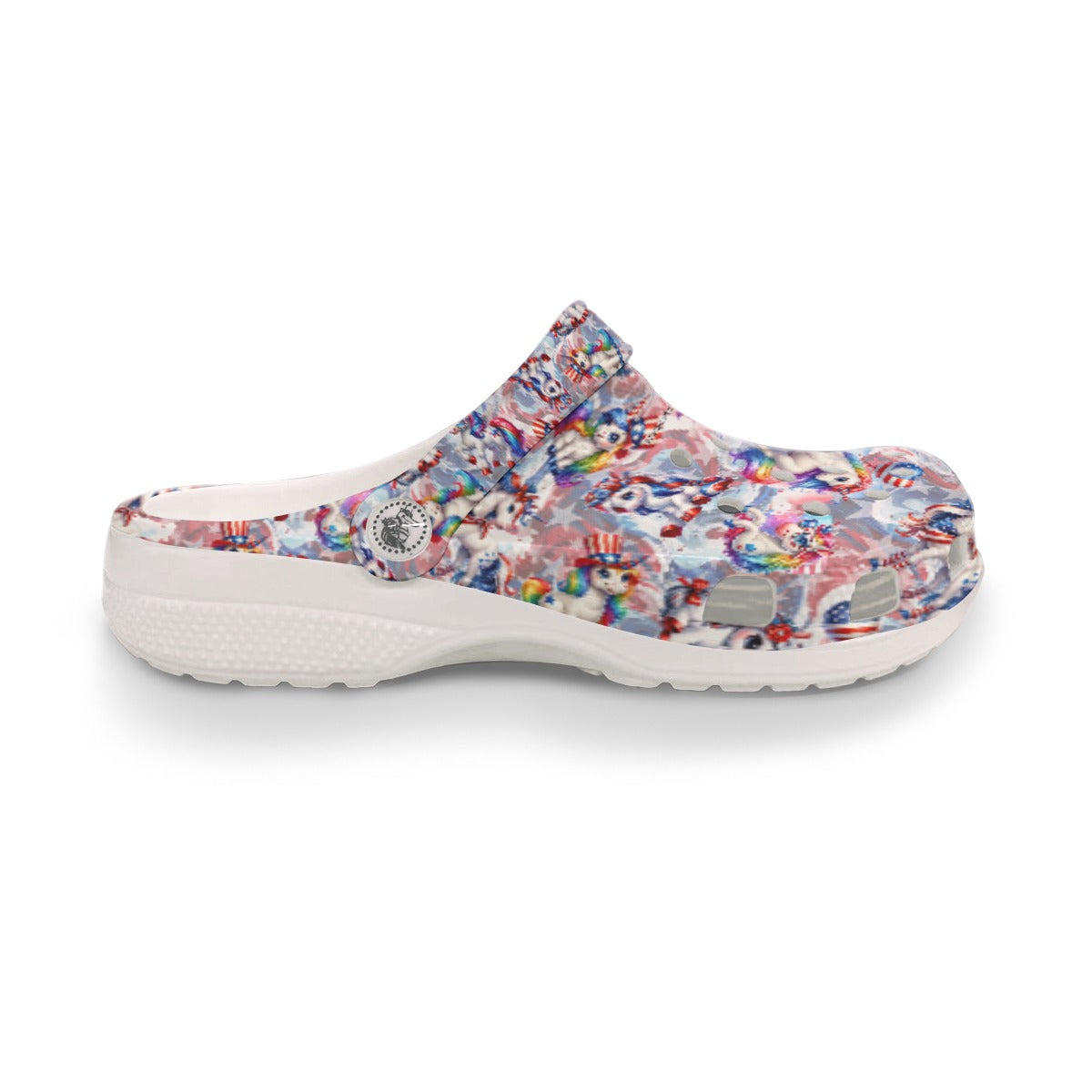 8 Patriotic Designs, Women's Classic Clogs