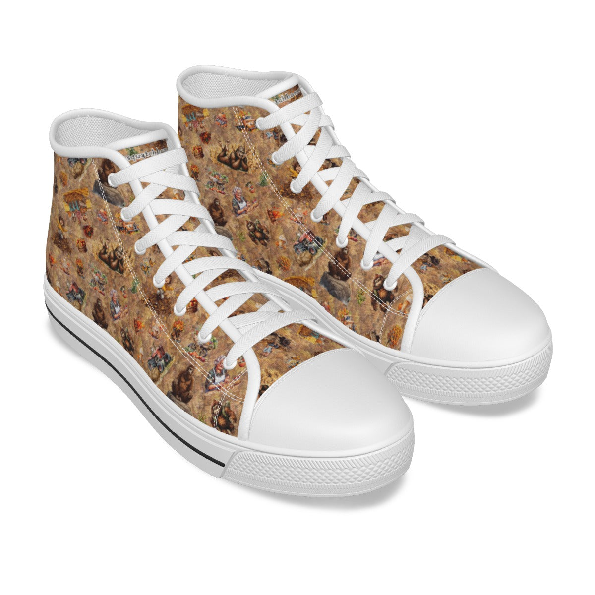 Bigfoot 2 Sasquatch Kid's Canvas Shoes - Set 2 of 2