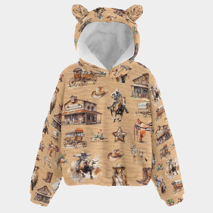 Kid’s Borg Fleece Sweatshirt With Ears