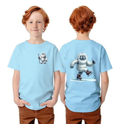 Bigfoot Sasquatch Designs, Kid’s Double Sided Gildan 5000B T Shirt