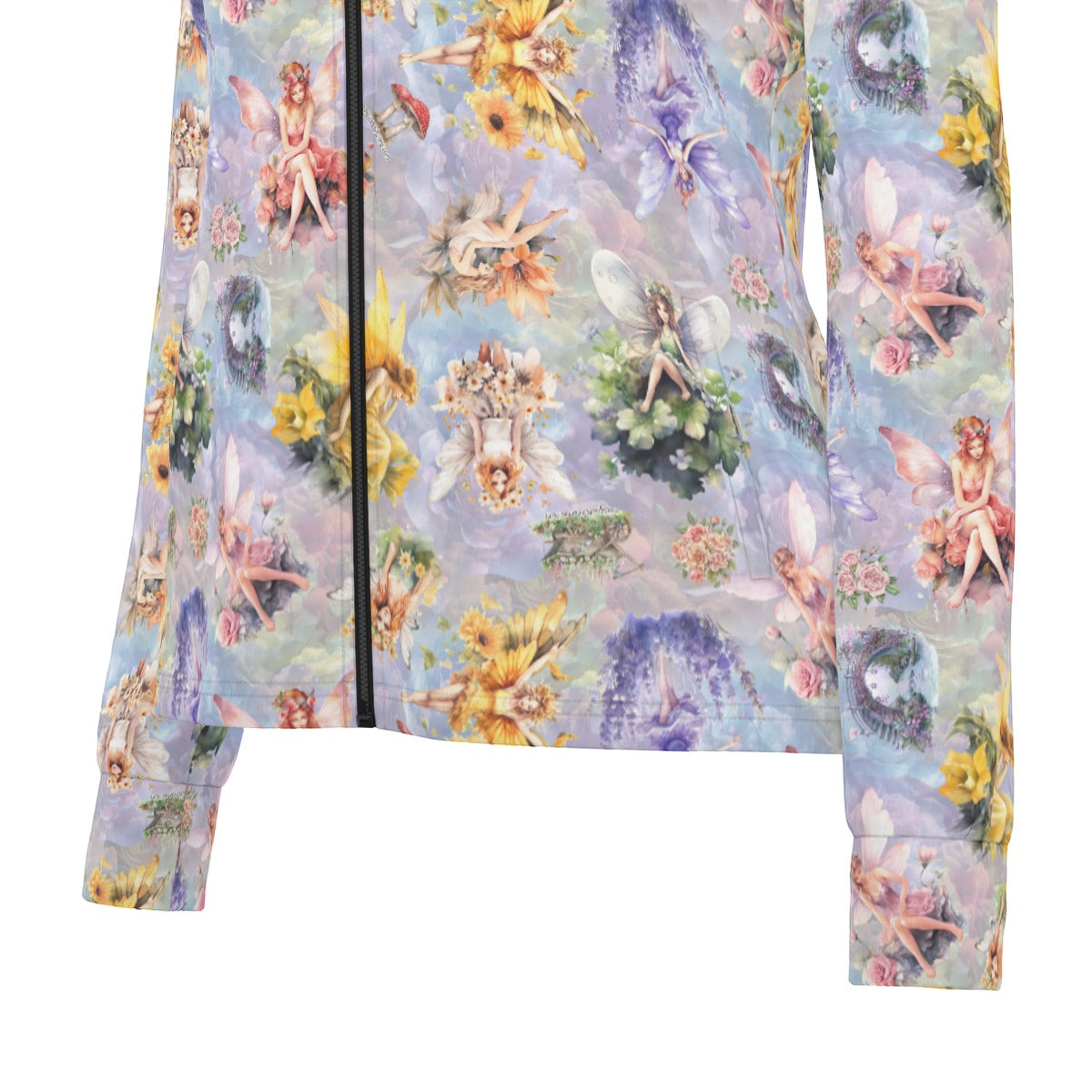 6 Fairy Designs, Women’s Long Sleeve Thumbhole Jacket