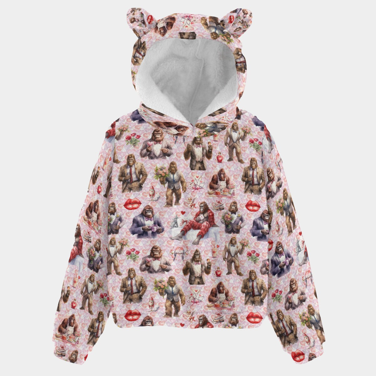 Kid’s Borg Fleece Sweatshirt With Ears