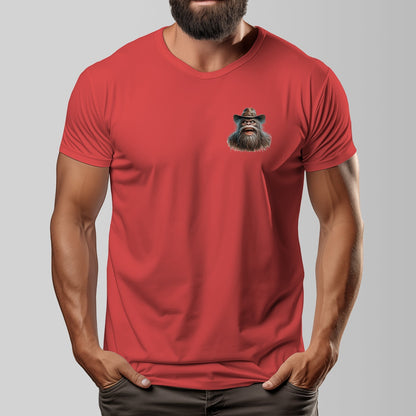Bigfoot, Sasquatch "I'm Sorry I called You ignorant" Cotton Short Sleeve Double Sided T-shirt