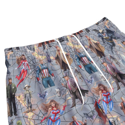 Trump Themed Men's Pocketed Shorts