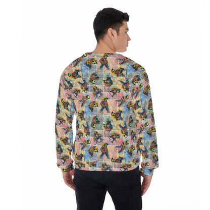 6 Alien Designs, Men’s Polyester Thickened Sweater