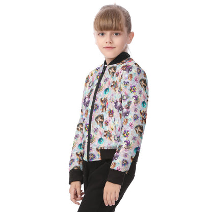 20 Bigfoot Sasquatch Designs, Kid’s Bomber Jacket