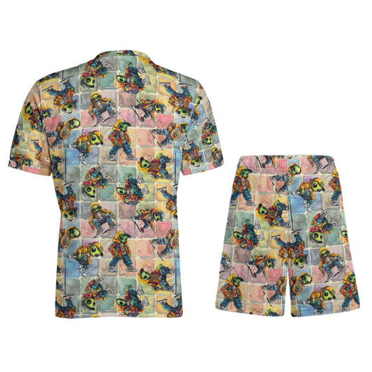Children's Sports T-Shirt Set, 6 Awesome Alien Designs