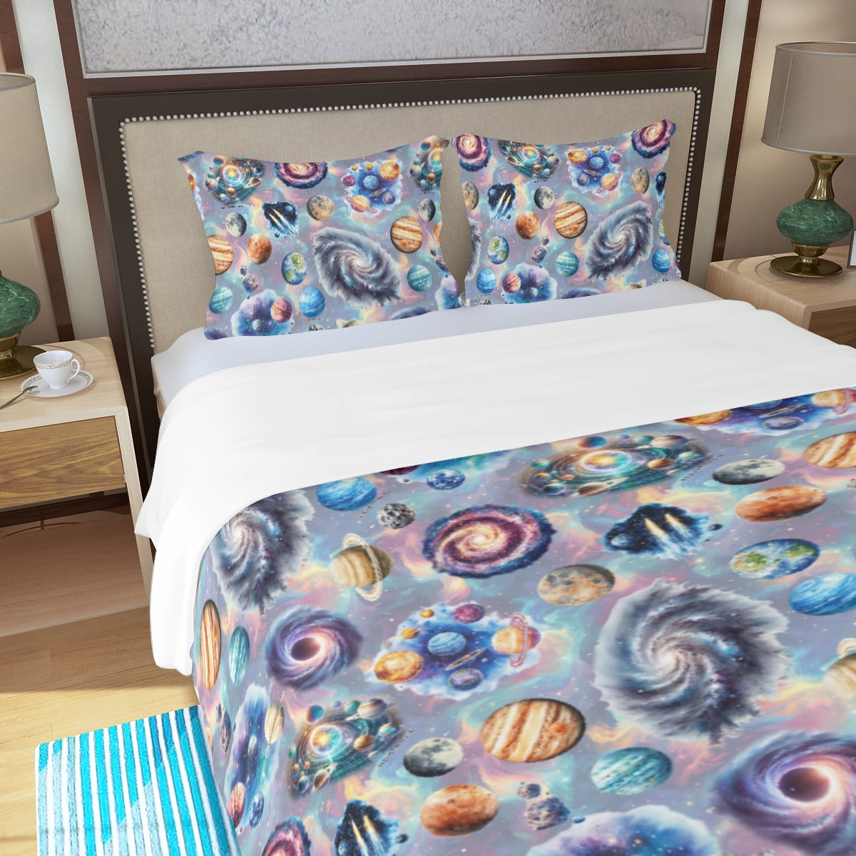 Misc Beautiful Designs, Three Piece Duvet Bedding Set