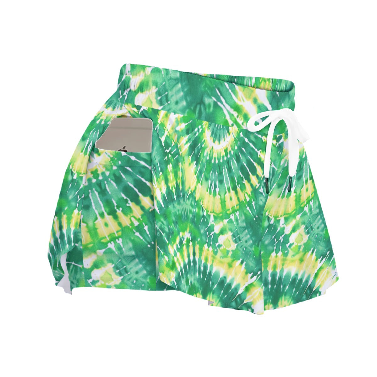 10 Tie Dye Designs, Women's Sport Skorts With Pocket