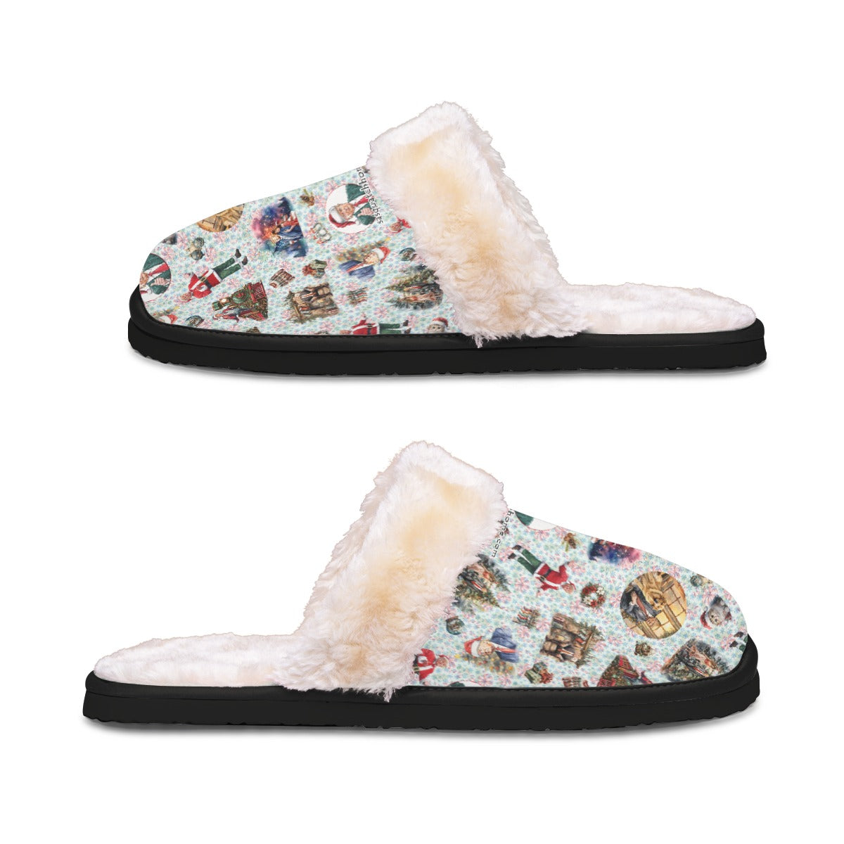 10 Donald Trump Designs, Men’s Plush, Fuzzy Slippers